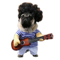 Dog Guitar Clothes Costume Fancy Dress