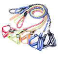 Nylon Vest Harness With Leash Glow In The Dark