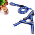 Nylon Vest Harness With Leash Glow In The Dark