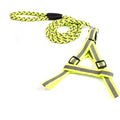 Nylon Vest Harness With Leash Glow In The Dark