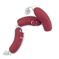 Red Sausage Pet Dog Molar Bite Toys