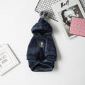 Clothes Fleece Hooded Hairball Jacket