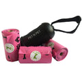Dog Poop Bags Earth-Friendly 3 Rolls with 1 Dispenser