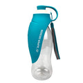580ml Portable Water Bottle Soft Silicone Leaf Design