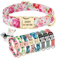 Dog Collar Personalized Custom Nylon