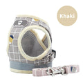 Soft Breathable Plaid Collar Dog Accessories