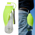 580ml Portable Water Bottle Soft Silicone Leaf Design