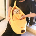 Banana Shape Warm Soft Plush House For Small Dogs & Cat