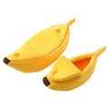 Banana Shape Warm Soft Plush House For Small Dogs & Cat