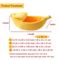 Banana Shape Warm Soft Plush House For Small Dogs & Cat