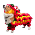 Dogs Corgi New Year Traditional Clothing French Bulldog Dress Up