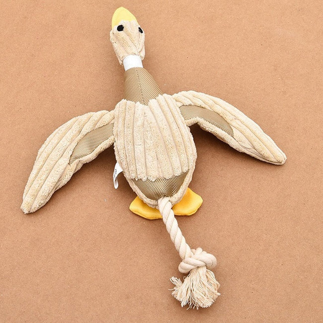Bite Resistant Dog Squeaky Duck Toy