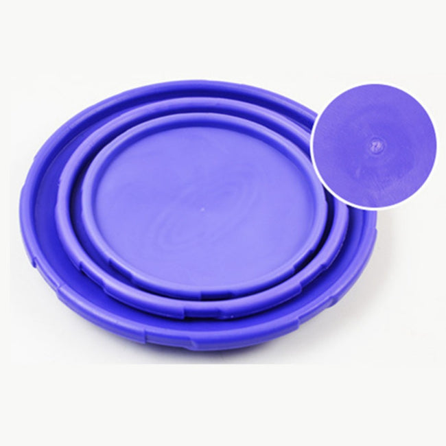 Silicone Flying Saucer Dog Toy